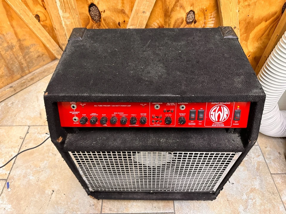 Combo amplificador de bajo SWR SUPER REDHEAD 2x10 2-10" #1 Foto 4 de 4
