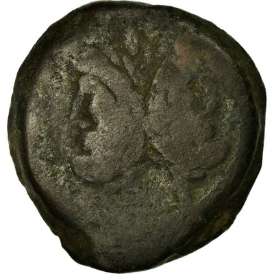 Monnaie, Anonyme, As, 169-158 BC, Atelier incertain, TB, Bronze - Photo 1/2
