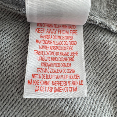 Reebok Boys Gray Zip Up Hoodie 12 Months - Picture 6 of 11