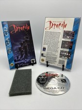 Bram Stoker's Dracula (Sega CD, 1993) CIB Fully Complete w/ Manual, Reg, & Foam