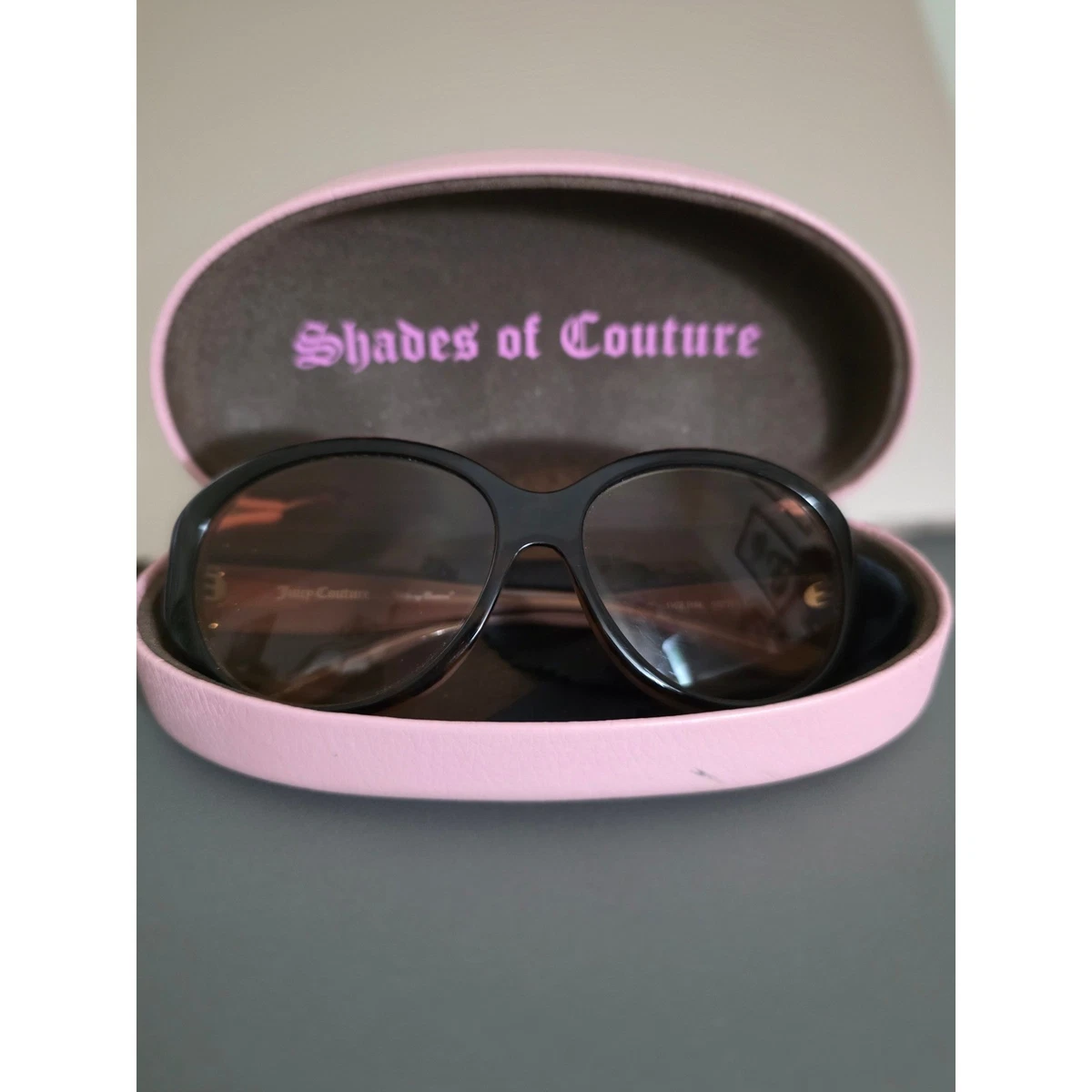 Juicy Couture WJC61SG26S1 Oversized Brown Tinted Sunglasses Plastic Frame Juicy Couture Ladies Oversized Sunglasses NWT | Mercari main image 3