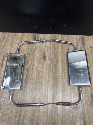 Side Mirrors West Coast Jr 1950's 60's Truck Towing Rat Rod Hot Rod READ DESCRIP
