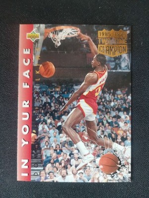 1992 Upper Deck Dominique Wilkins In Your Face #454