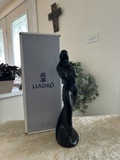 Lladro RARE NIB LIFE EBONY LOOK 8276 Mint Condition Fast Shipping  