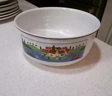 VILLEROY BOCH DESIGN NAIF ROUND SERVING BOWL