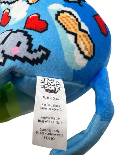 Pop Art weicher mächtiger Elefant PEANUT PIXEL 7 Zoll Bohne Plüsch - Bild 5 von 9