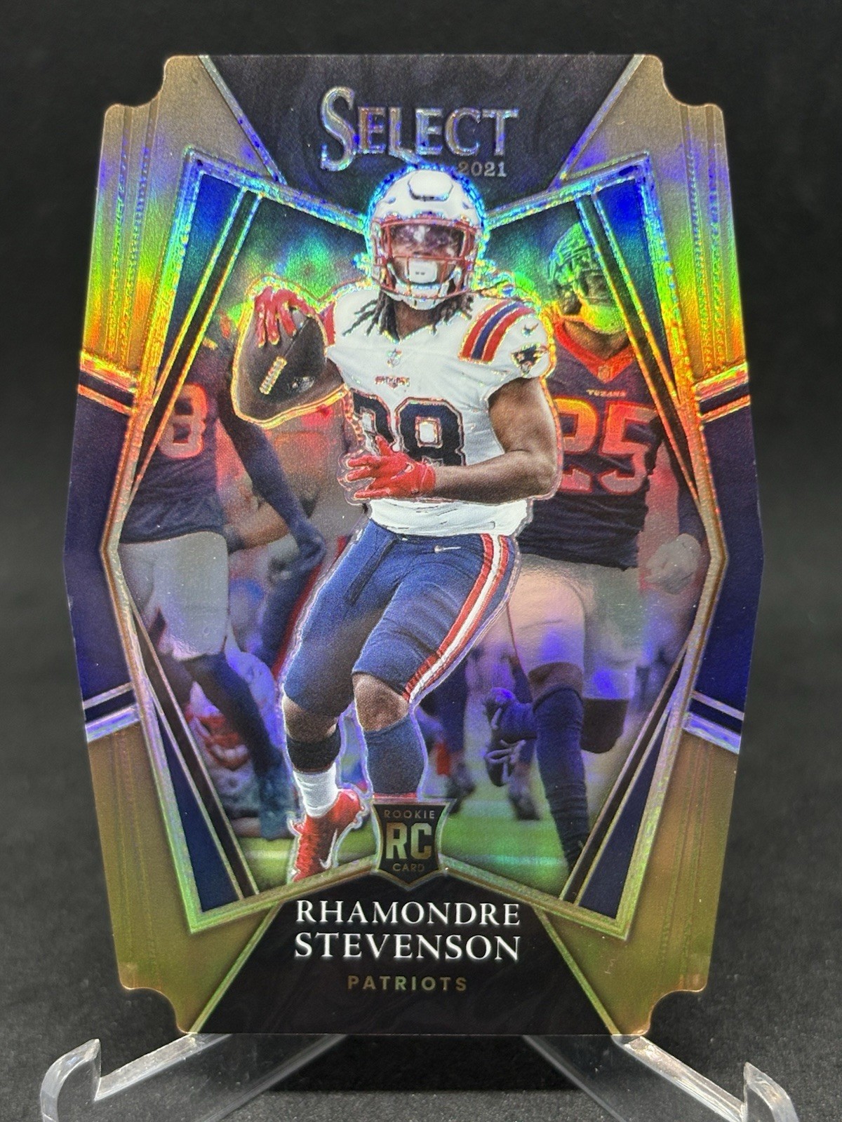 2021 Panini Select RHAMONDRE STEVENSON #175 Copper Prizm Die-Cut #/199 RC 100325