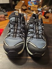 SALOMON X ULTRA 3 HIKING SHOES 406644 WOMEN SIZE 6.5 GRAY BLACK.