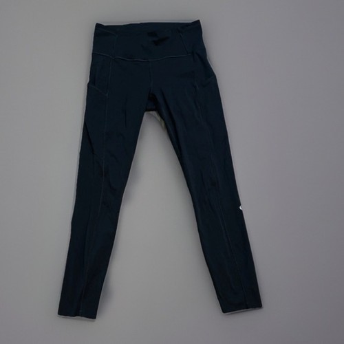 Lululemon Leggings mit Taschen 25" Größe 6 graue Farbe