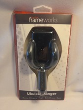 Gator - GFW-UKE-HNGRBLK - Wall Mount Ukulele/Mandolin Hanger - Black