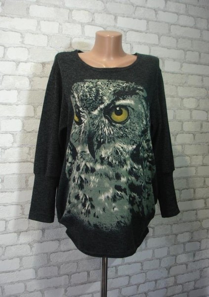 Women Camel Active Dress Grey Knit 40 / L / 48