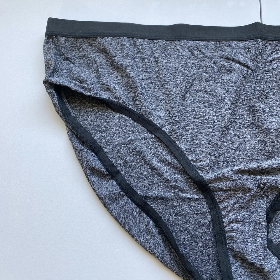 Paquete de 2 bragas hipster negras y grises Cacique para mujer 18/20 Foto 4 de 4