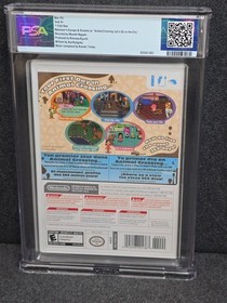 Wii ANIMAL CROSSING CITY FOLK New PSA 9.6 A+ Factory Sealed Wata VGA Nintendo