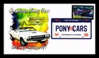US COVER PONY CARS 1970 DODGE CHALLENGER R/T FIRST DAY ISSUE PANDA CACHET
