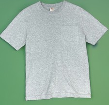 CC Filson T Shirt Mens XS Heather Gray Crew Neck Pocket Tee Work Made in USA