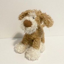 TY Beanie Babies Doogie The Dog Plush Puppy Stuffed Animal Beans Toy Brown Tan