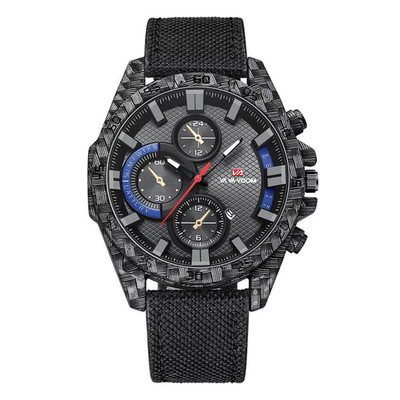  Carbon Fiber Supercar Racing Style Men'S Watch Fashion Casual Sports Waterproof