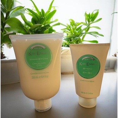 Ricette Naturali Perlier KIWI ENERGY Nourshing Body Cream & Hand Cream NEW
