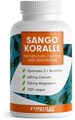 Sango Meereskoralle 180 Kapseln, hochdosiert mit 660mg 220 g (1er Pack) 