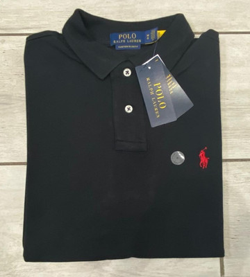 NWT Polo Ralph Lauren Men s Custom Slim Fit Mesh Polo Shirt - Black ,Gray  S-2XL