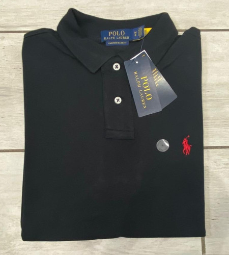 NWT Polo Ralph Lauren Men’s Custom Slim Fit Mesh Polo Shirt - Black ,Gray  S-2XL