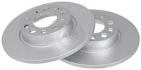 2X Bremsscheibe A.B.S. 17858 FüR Renegade Alfa Giulietta Brera Spider 159 Jeep