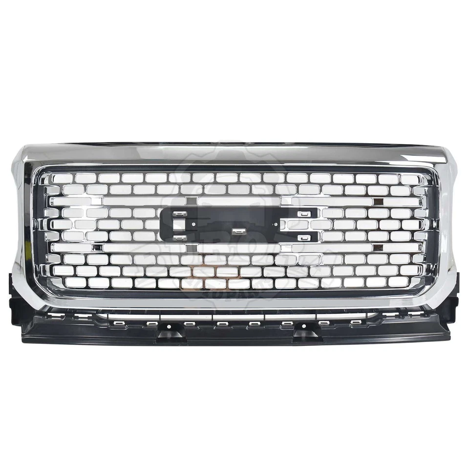 Хромированная верхняя решетка радиатора переднего бампера для GMC Canyon Denali 2015-2020 годов выпуска 84733974 - Изображение 3 из 4