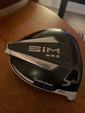 TaylorMade SIM MAX Driver 9°  Black/White Golf Club