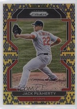 2022 Panini Prizm Tier II Snakeskin Prizm 45/50 Jack Flaherty #206 0vw0