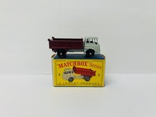 Matchbox Series No3 Bedford Tipper Maroon/Grey, Boxed, Original, VNM