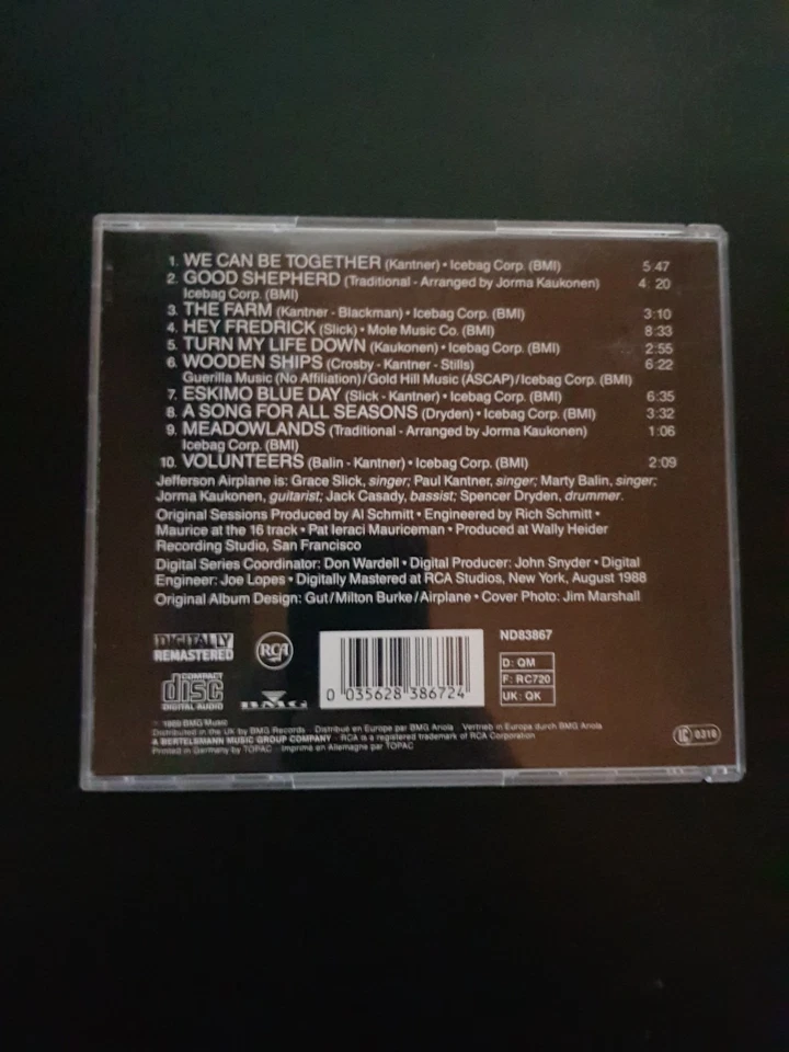 Jefferson Airplane – Volunteers (CD, NM-) - Bild 2 von 3