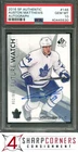 2016 SP AUTHENTIC AUTOGRAPH #146 AUSTON MATTHEWS RC #/999 PSA 10
