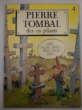 BD EO 1987  PIERRE TOMBAL TOME 4 "DES OS PILANTS" AVEC LES CARTES / CAUVIN HARDY