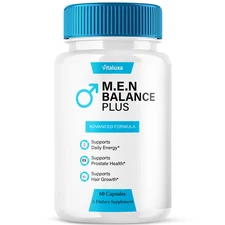 Men Balance Plus Capsules, Supplement Pills with Max Strength (60 Capsules)
