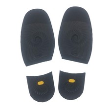 KANEIJI Shoes Rubber Half Sole and Heels, for 2 Count Pack of 1 , Black