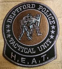 NJ Deptford New Jersey  Police Tactical Unit Shoulder Patch