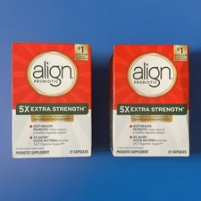 Align 5X Extra Strength Probiotic Supplement (42 capsules), EXP 2027