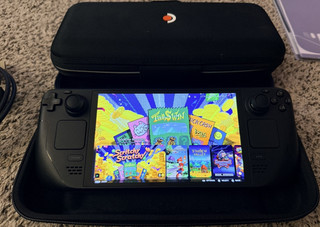 Steam Deck OLED 1TB Bundle w/ tomtoc Case Dock DBrand Skins & hard shell case