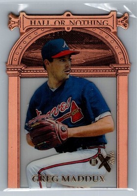 1997 Skybox EX 2000 - Hall or Nothing Greg Maddux #12 - HOF NM