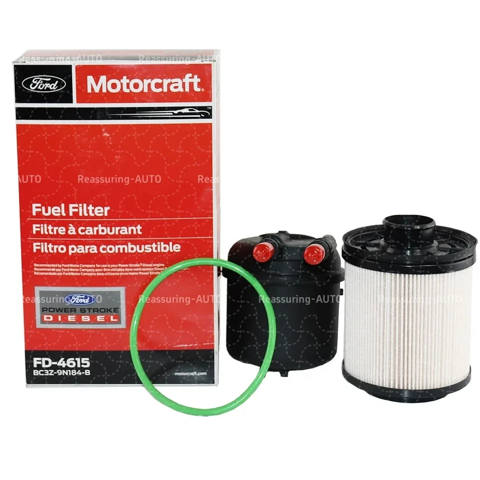 Filtro de combustible genuino Motorcraft FD4615 para Ford F-250 Super Duty F-350 F-450 6,7 L Foto 2 de 4