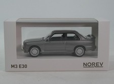 Norev BMW M3 E30 Grey 1986 Street 1:43 Diecast Model 350008