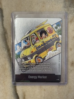 Dragon Ball Super Fusion World Energy Marker E-75 Silver