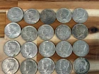 BELOW MELT   1965 - 1969 Kennedy 40% Silver Half Dollars $10 Roll 20 Coins