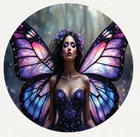 Hayleybug 1/10th oz Luminara Ascends Silver Round in capsule