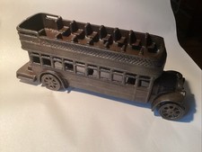 Old Cast Iron Double Decker Bus,11  x3  