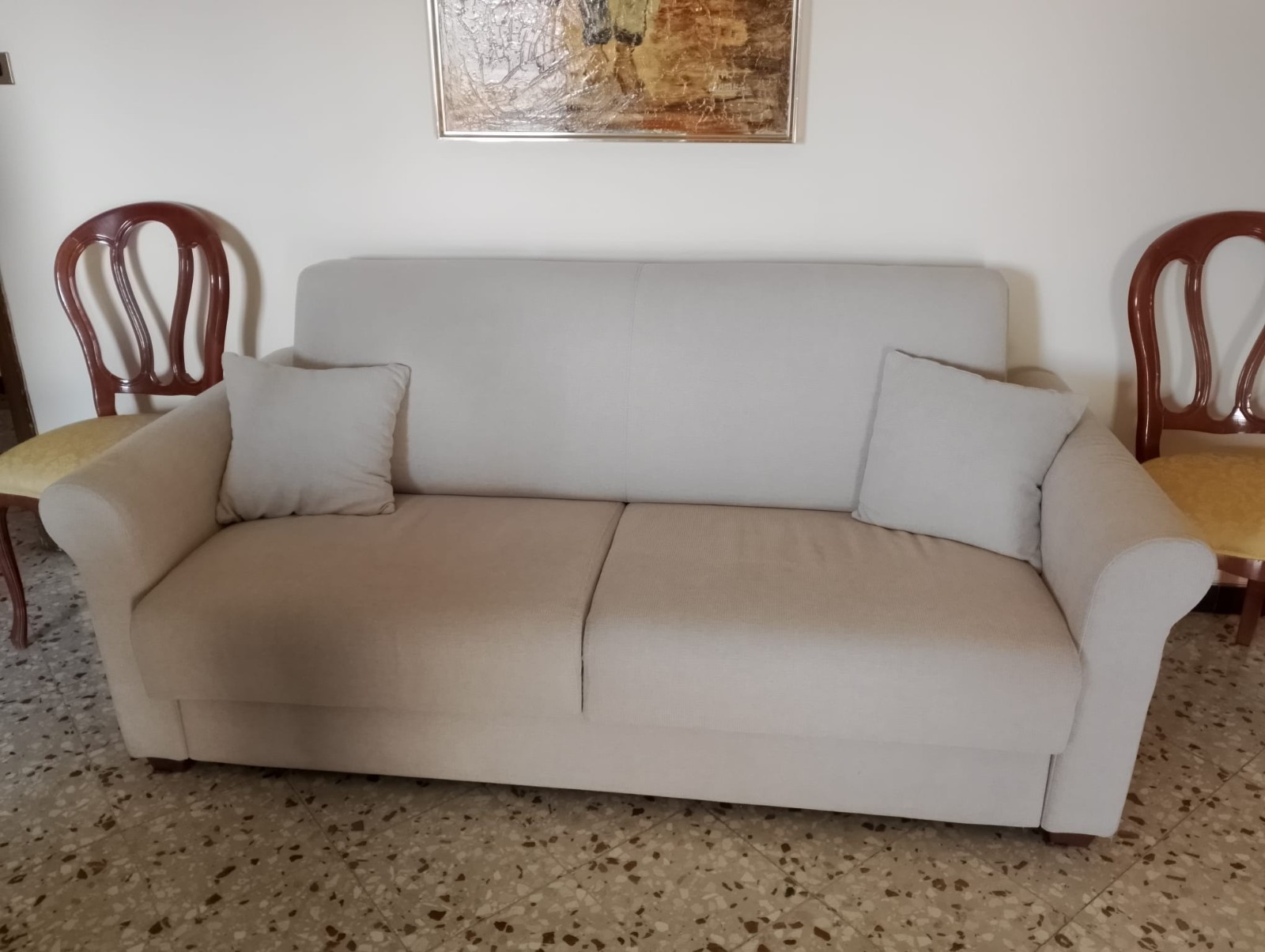 divano letto 2 posti usato