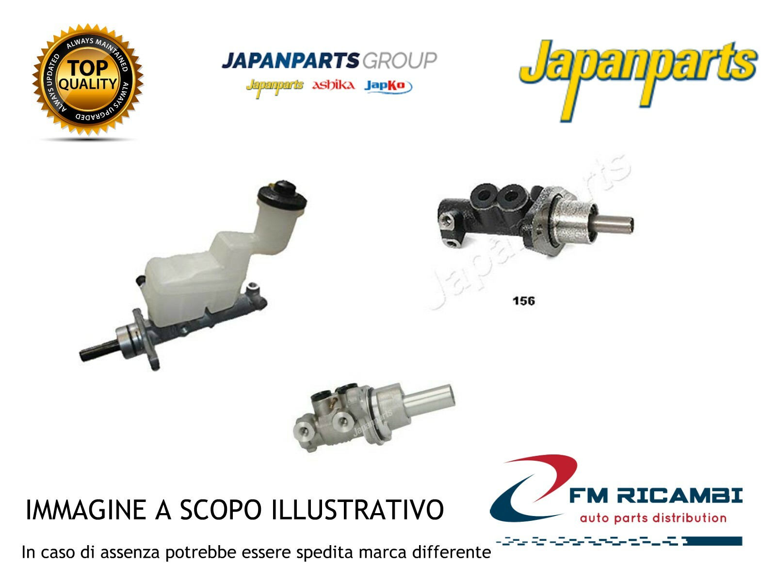 PF-165 JAPANPARTS Pompa Freno NISSAN NAVARA (D40) 2.5 dCi 4WD 2005 k