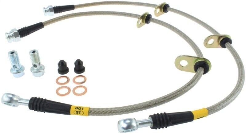 StopTech For 91-05 Acura NSX Front SS Brake Lines - 950.40001
