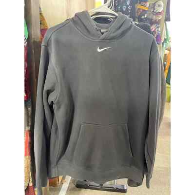 トップス 00s nike center swoosh hoodie y2k Vintage Y2K Nike Center Swoosh Distressed Hoodie / 90s