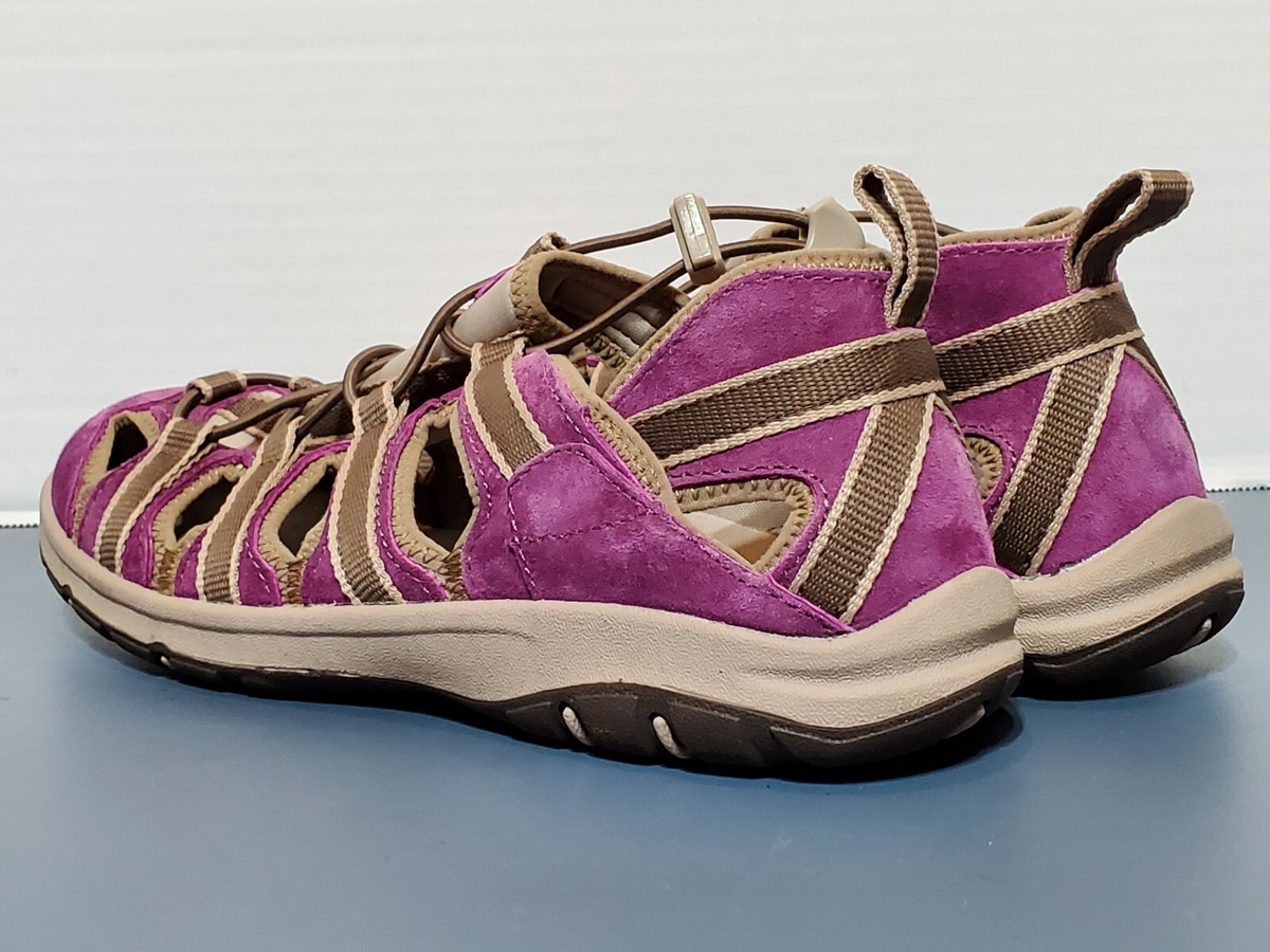 DULUTH TRADING Leather Closed Toe Hiking Water Sandals Shoe  display picture 2
